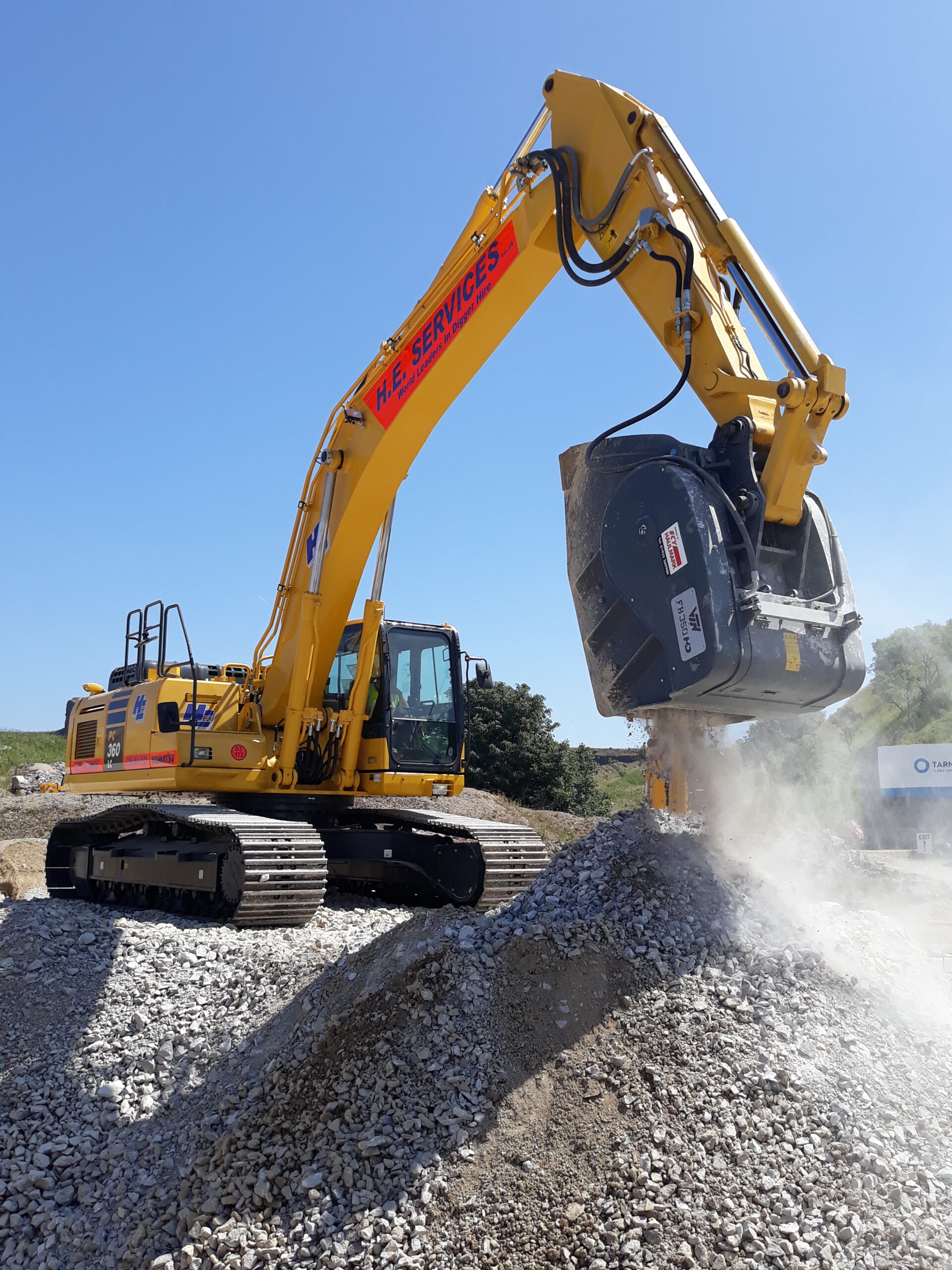 Hire our digger attachments
