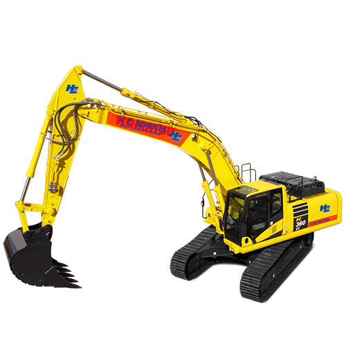 Plant Hire - H. E. Services (Plant Hire) Ltd | Construction Machinery