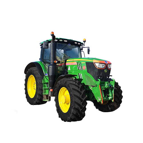 John Deere 6R Series Tractor Hire by H. E. Services Plant Hire Ltd