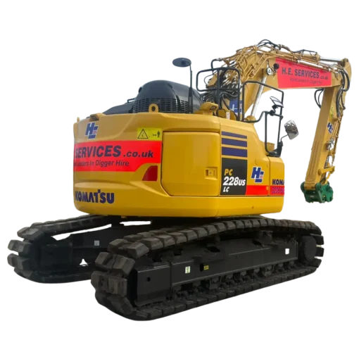 Komatsu Tracked Excavator Hire - Digger For Hire Komatsu Digger Rental