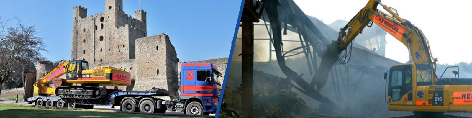 Specialist Jobs by H. E. Services Plant Hire Ltd