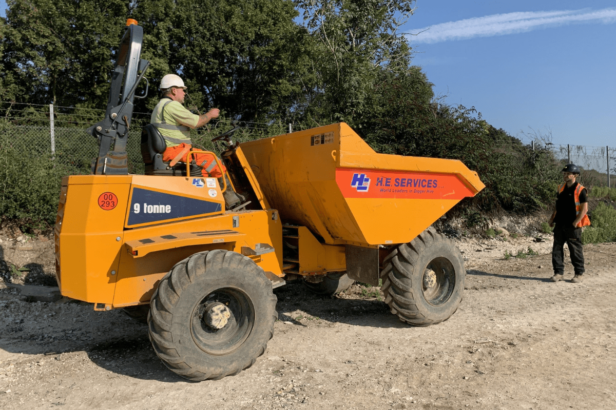 dumper truck hire