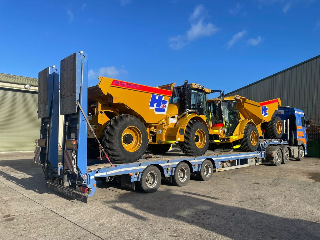 Hydrema dumper hire