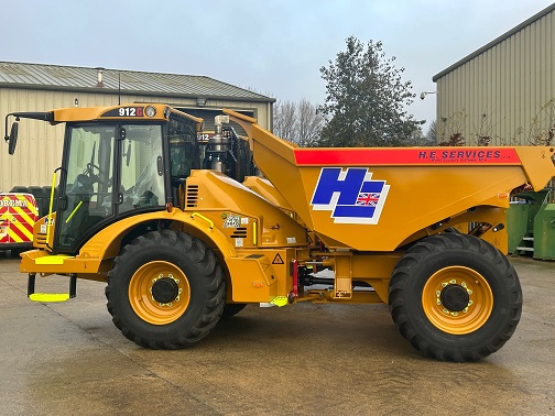 Hire a Hydrema articulated dumper