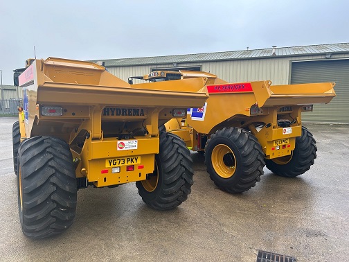 Hire a Hydrema dumper