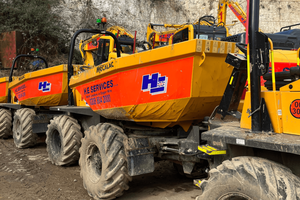 Hire a Mecalac dumper