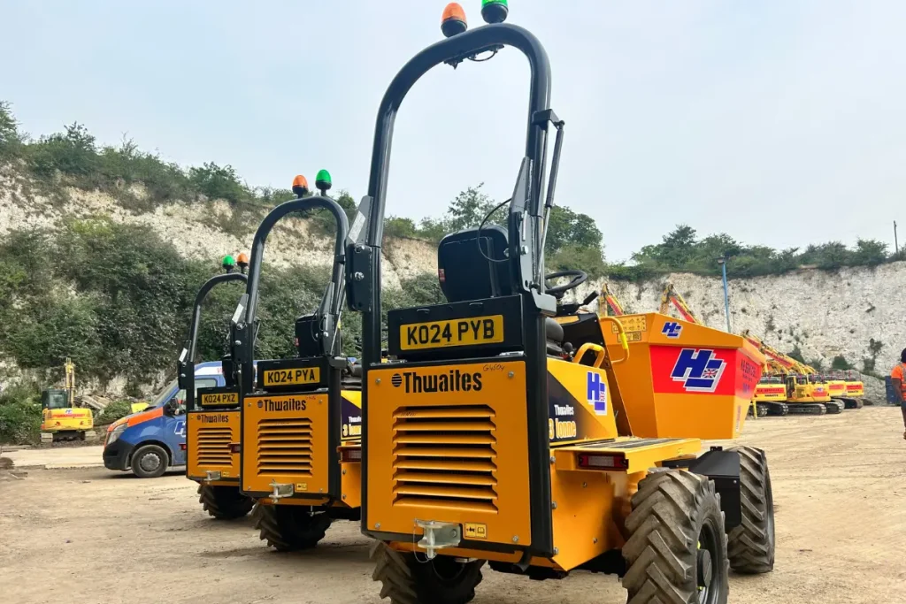 Hire a Thwaites dumper