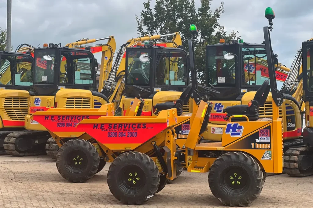 hire a thwaites dumper