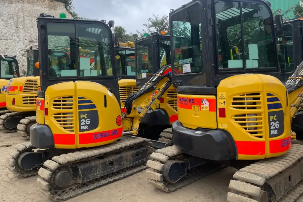 Hire a mini digger