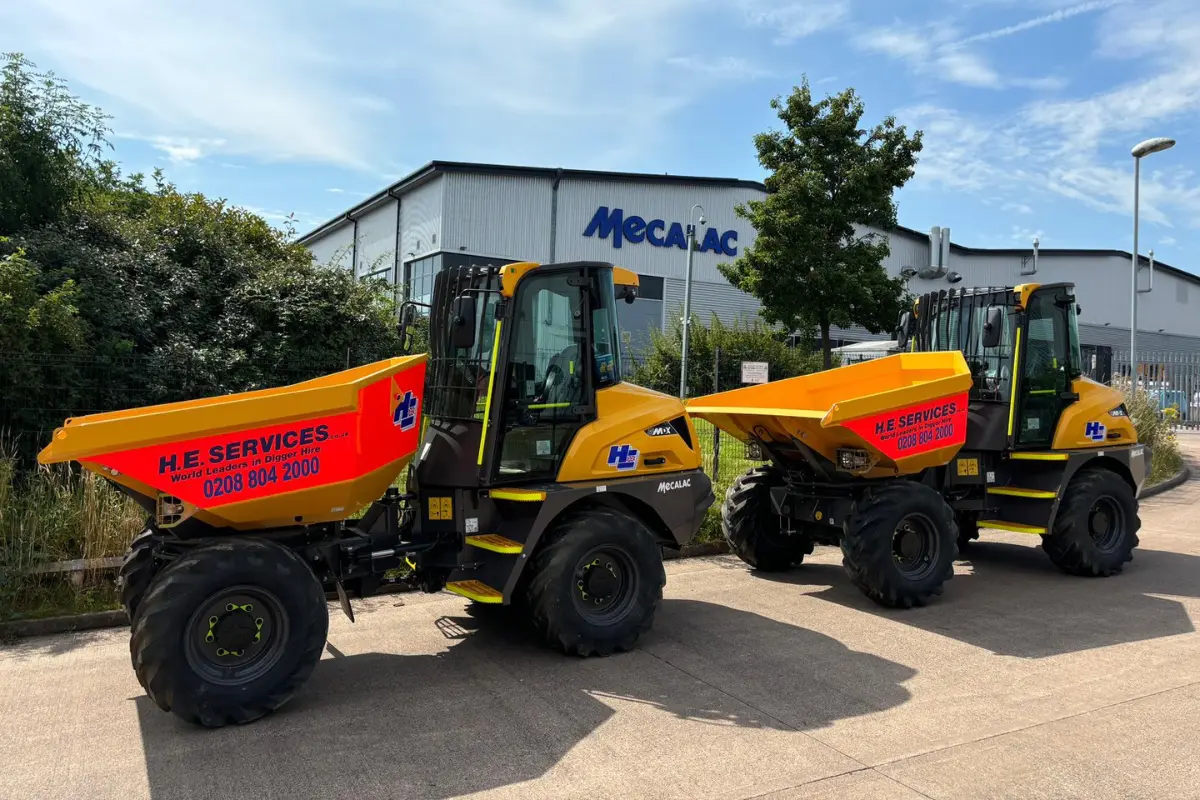 Plant Hire 2024 Review - H. E. Services
