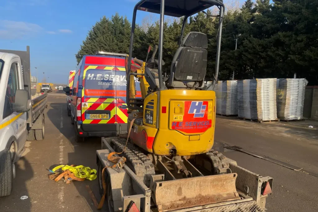 excavator hire in kent