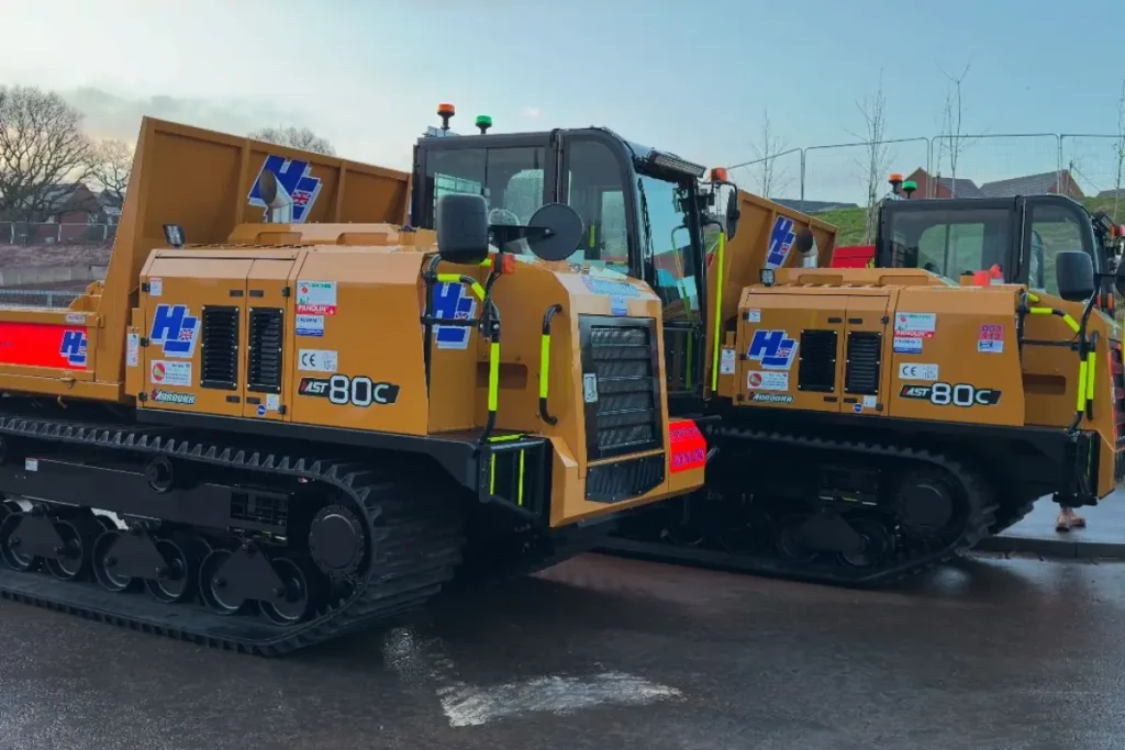 morooka tracked dumper