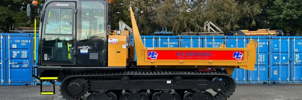 morooka tracked dumper