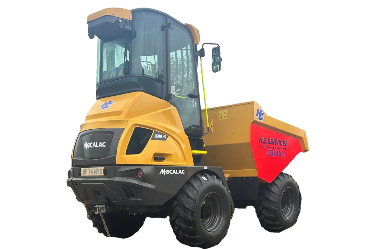 9mdx 9 tonne cabbed dumpers