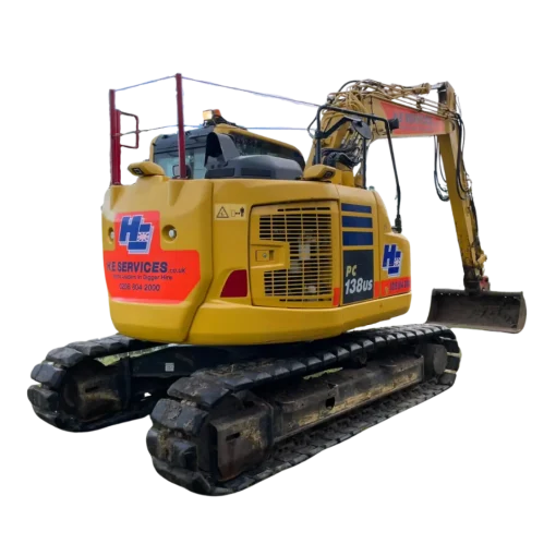 PC138 Komatsu Large digger hire