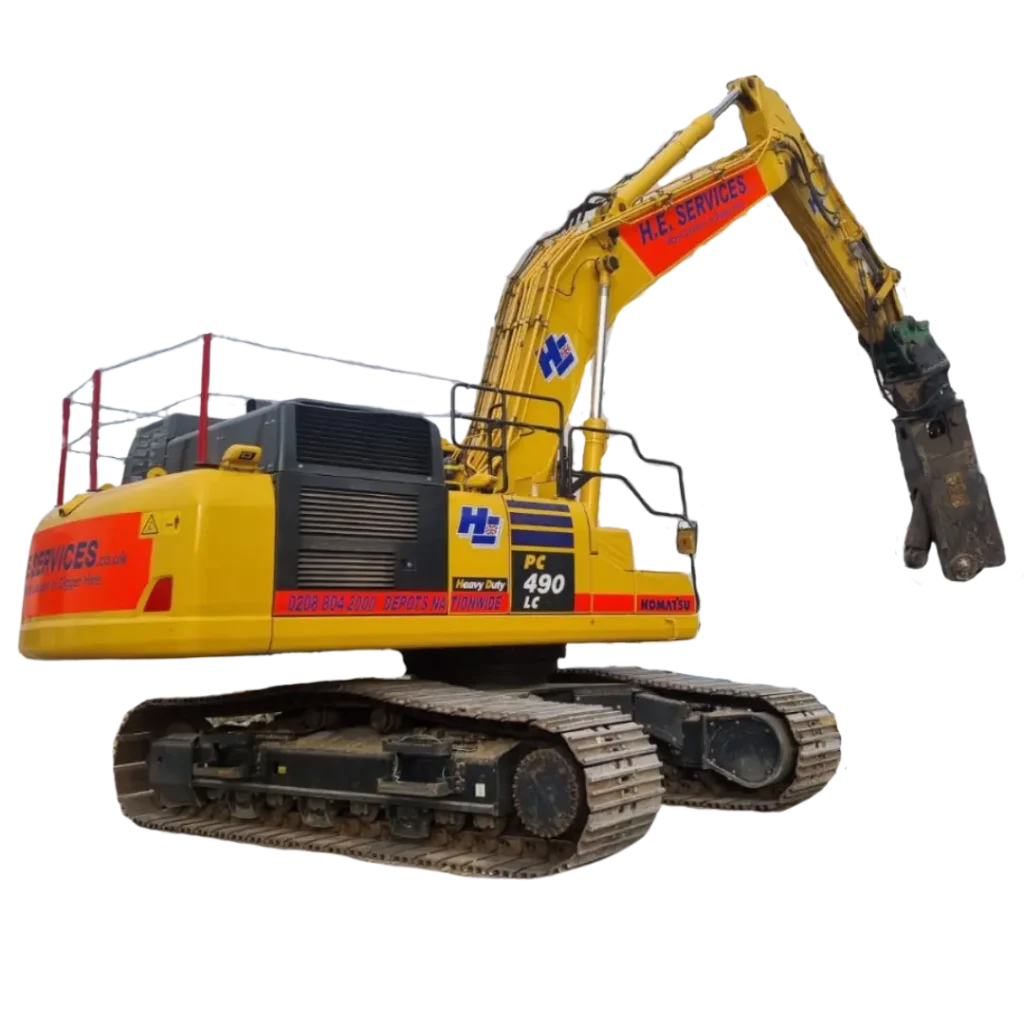 Komatsu Tracked 49 Tonne Excavator Hire - Digger For Hire