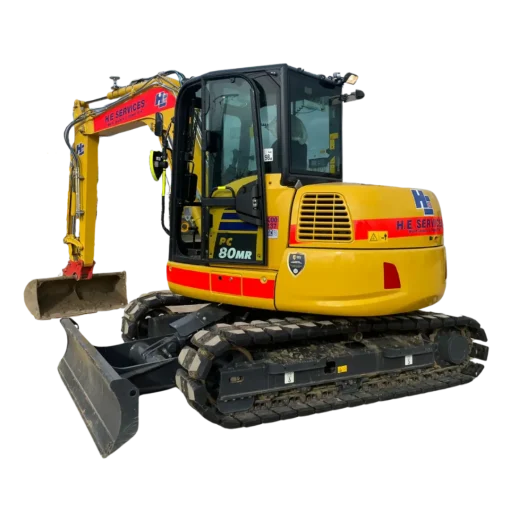 Komatsu PC80 midi digger