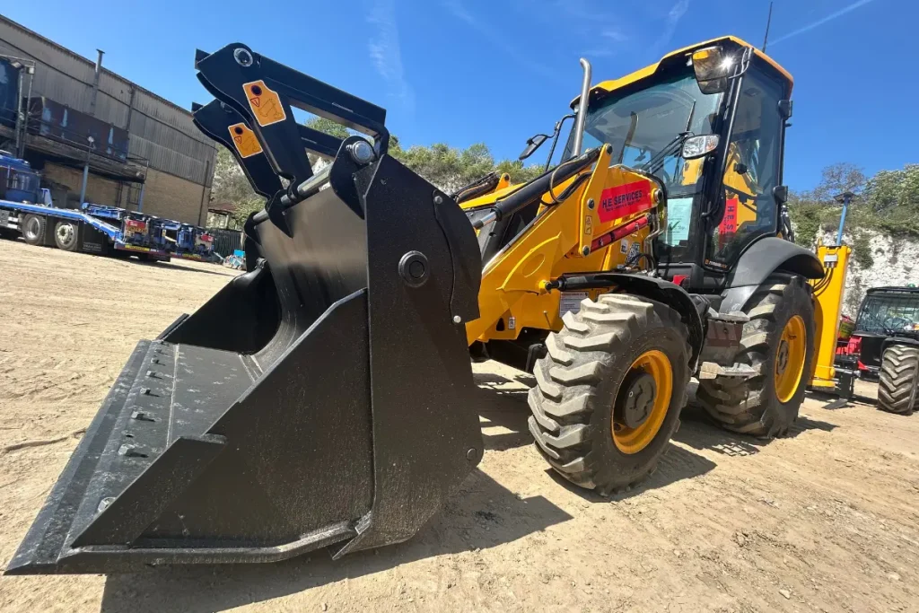 Hire a backhoe loader