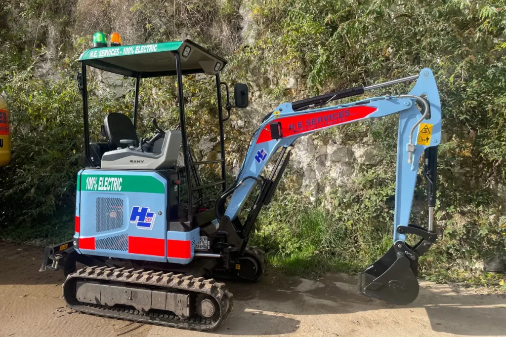 Plant Rental UK - Electric Digger Hire