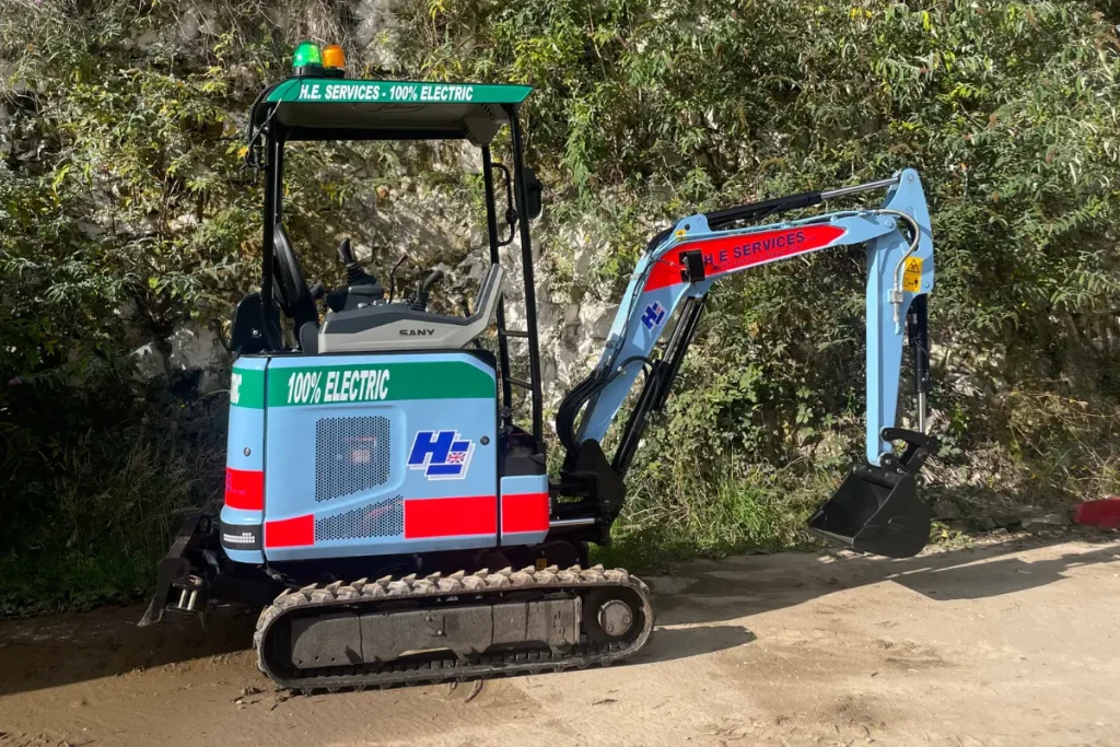 Sustainable plant hire