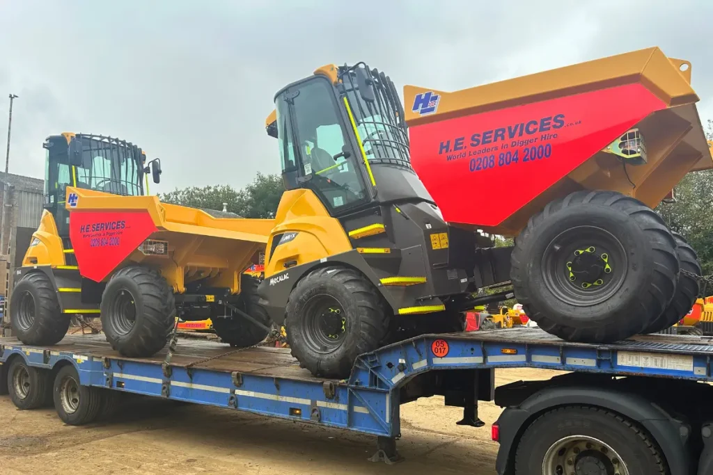 Cabbed Dumper Rental