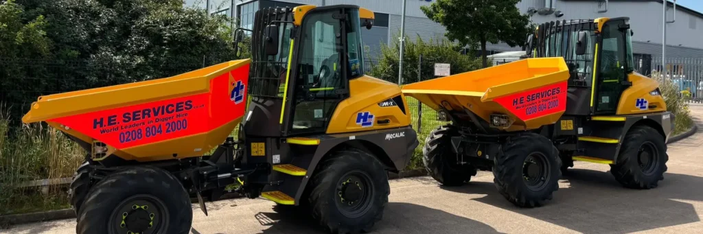Cabbed Dumper Rental