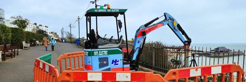 Electric excavator