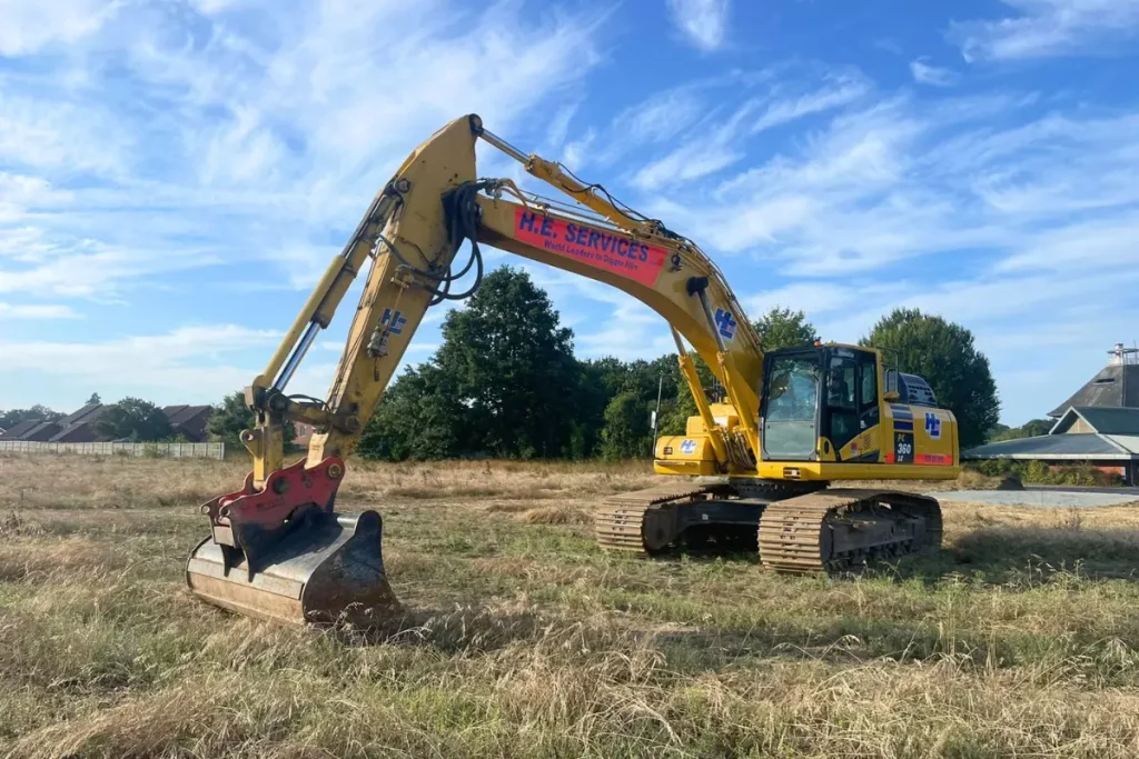 Long reach digger rental