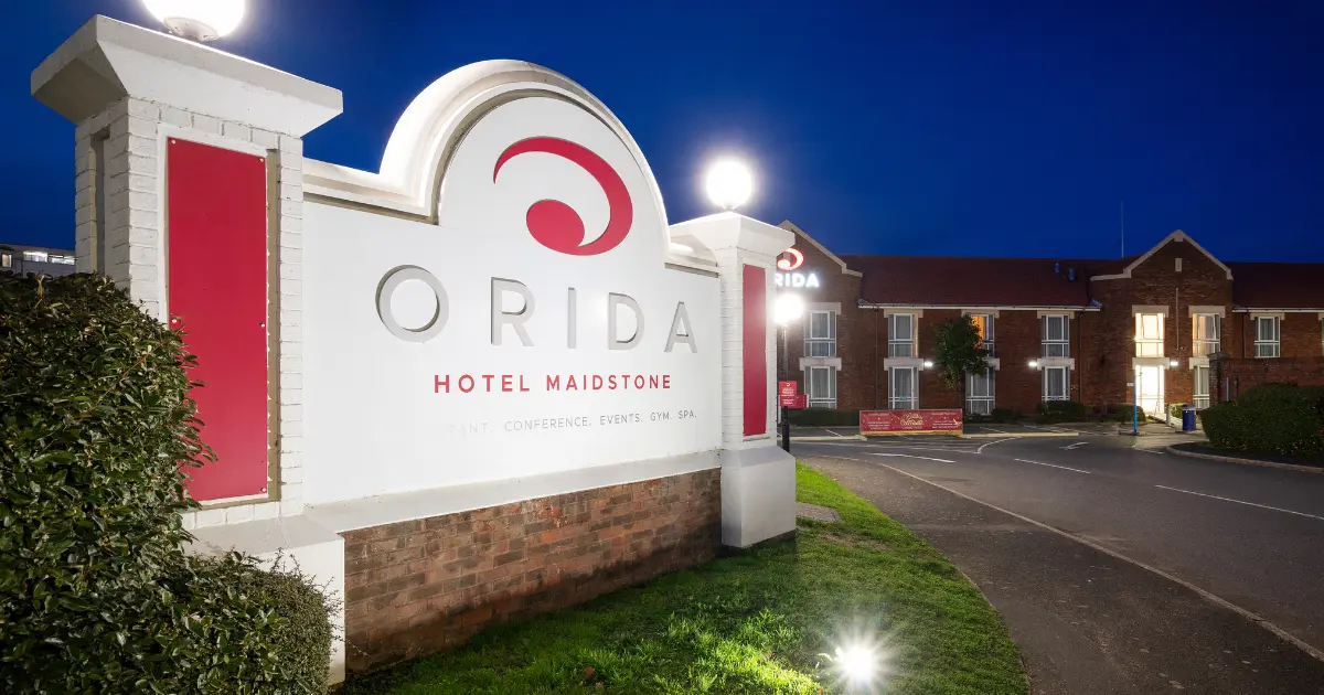 ORIDA Hotel Maidstone - Sept 2025 prize draw