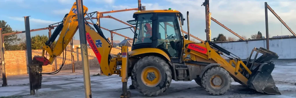 Backhoe loader rental