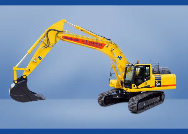 Komatsu Tracked Excavator Hire - 36 Tonne Excavator Hire