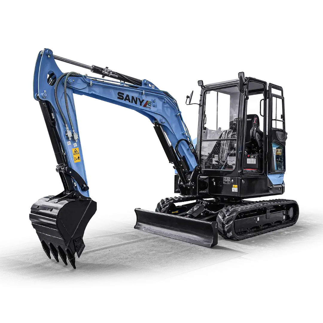 SANY SY35E - hire an electric midi digger