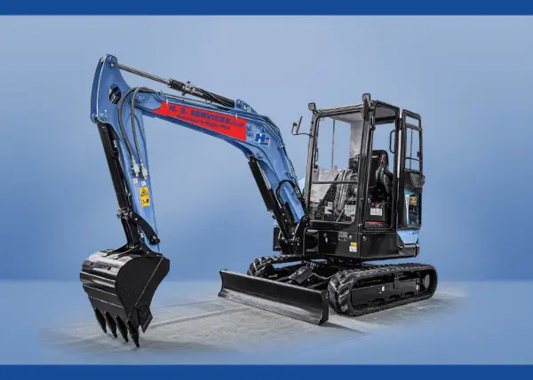 SANY SY35E electric midi digger hire