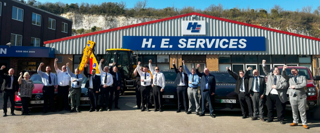Leading UK Plant Hire Specialist - H. E. Services team photo