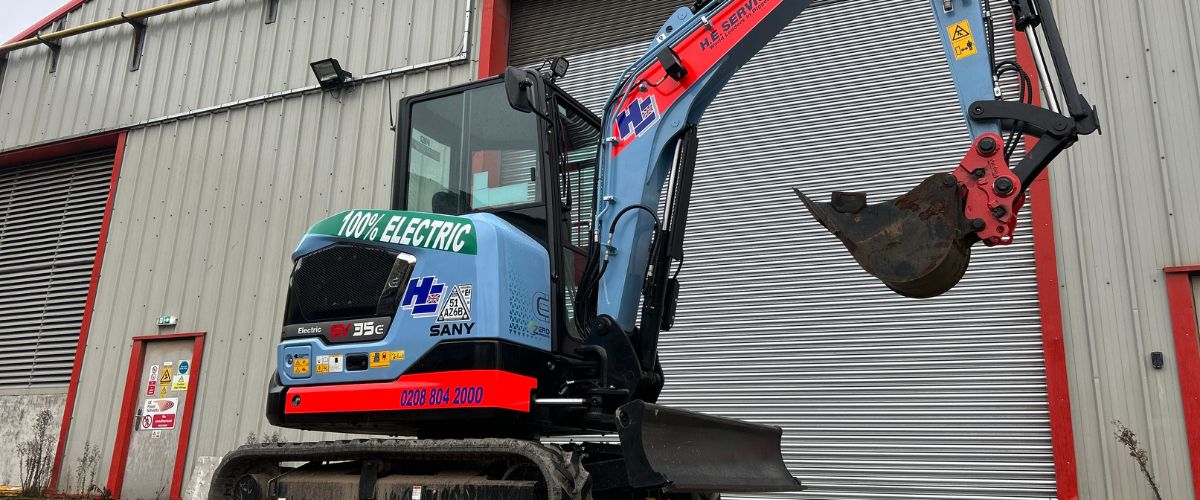 Clean Power in Action: Hire an Electric Digger and Drive Electric Too