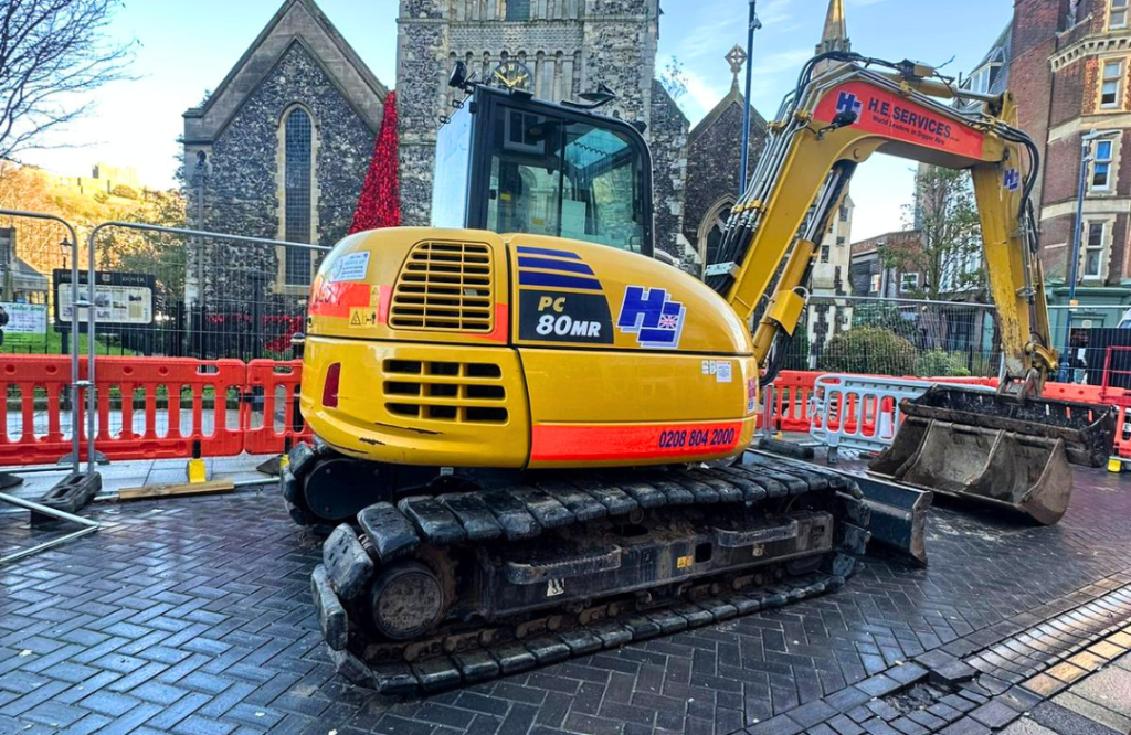 Rent a Komatsu PC80 Midi Digger