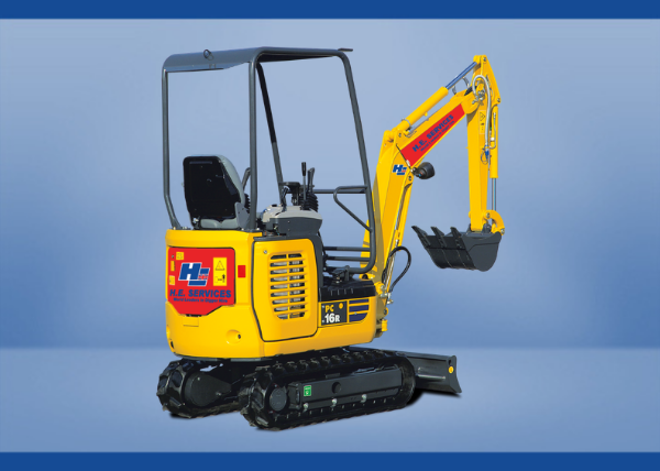 Komatsu PC16 1.5 Tonne Excavator