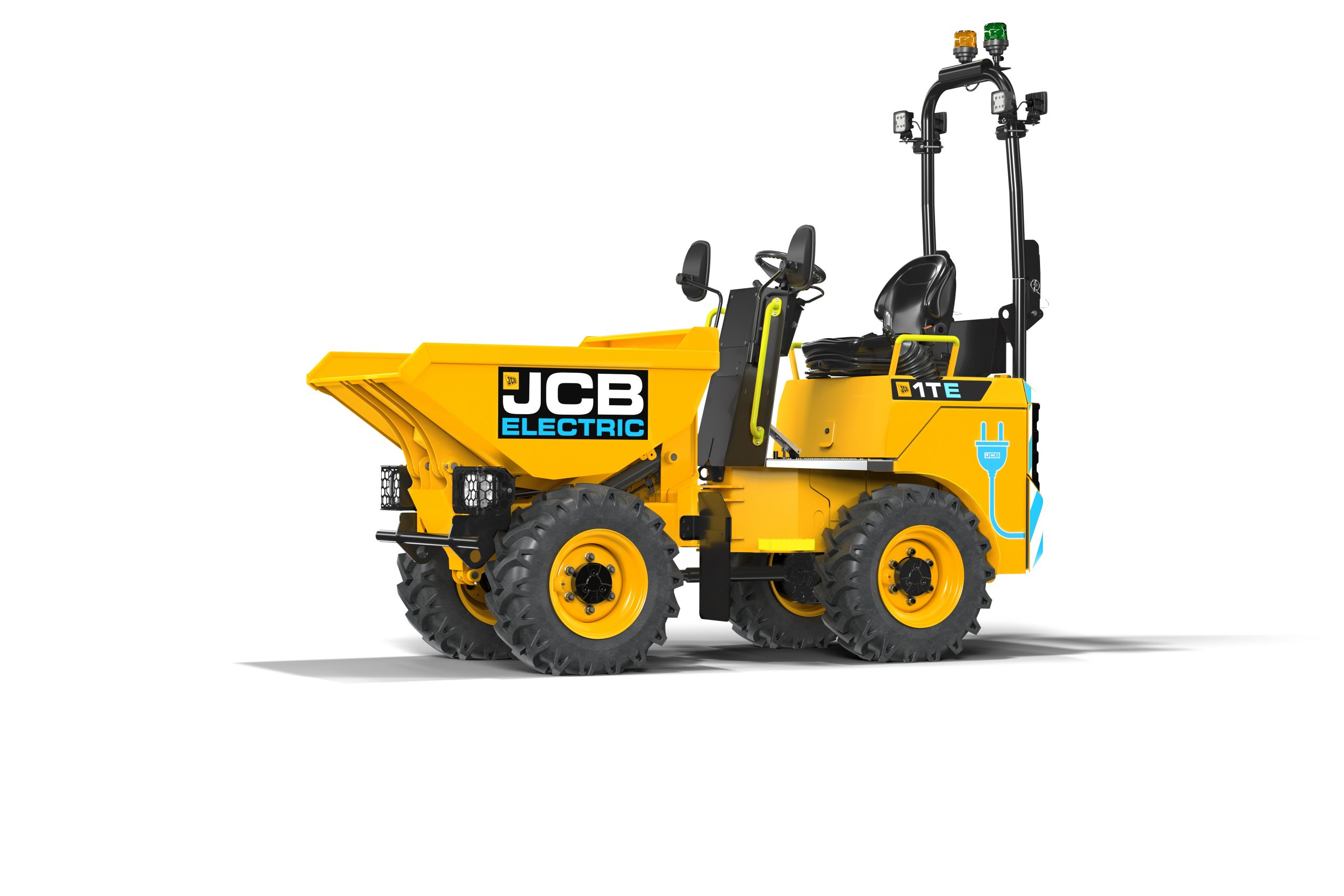 Hire a JCB 1TE electric dumper