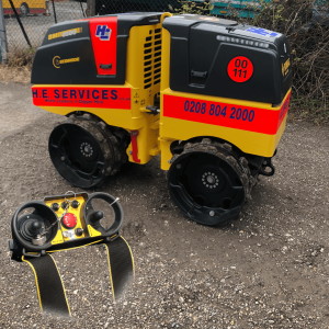 Trench roller